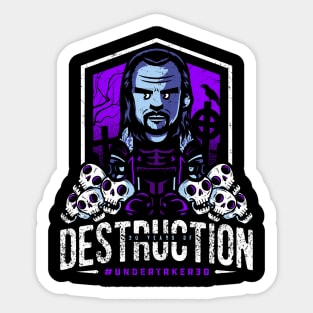 Deadman 30 Years of Destruction Sticker